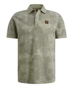 Heren polo groen