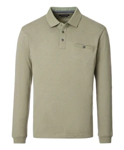 Heren polo groen
