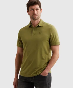 Heren polo groen