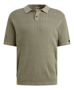 Heren polo groen