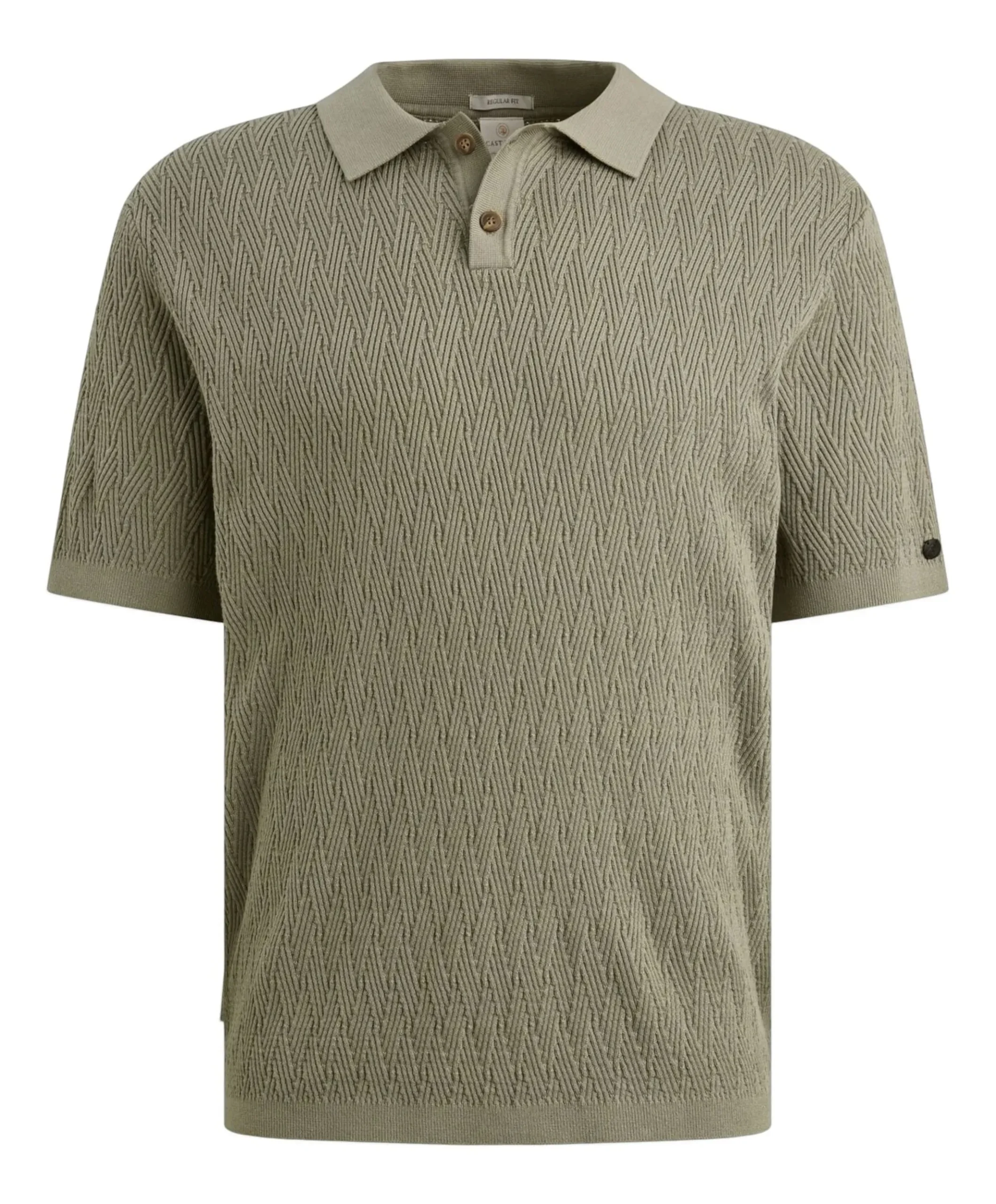 Heren polo groen