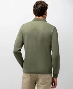 Heren polo groen