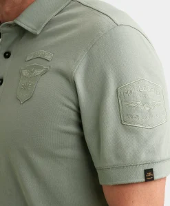 Heren polo groen