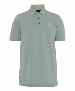 Heren polo groen