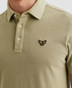 Heren polo groen