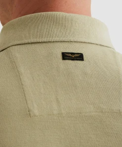 Heren polo groen