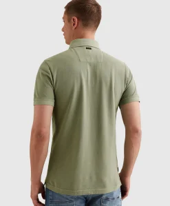 Heren polo groen
