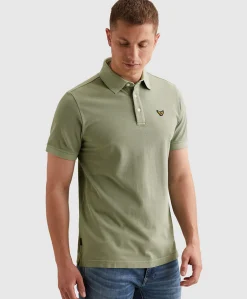 Heren polo groen