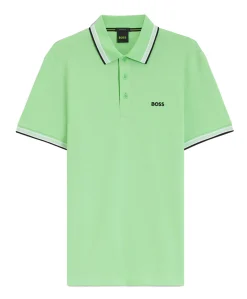 Heren polo groen