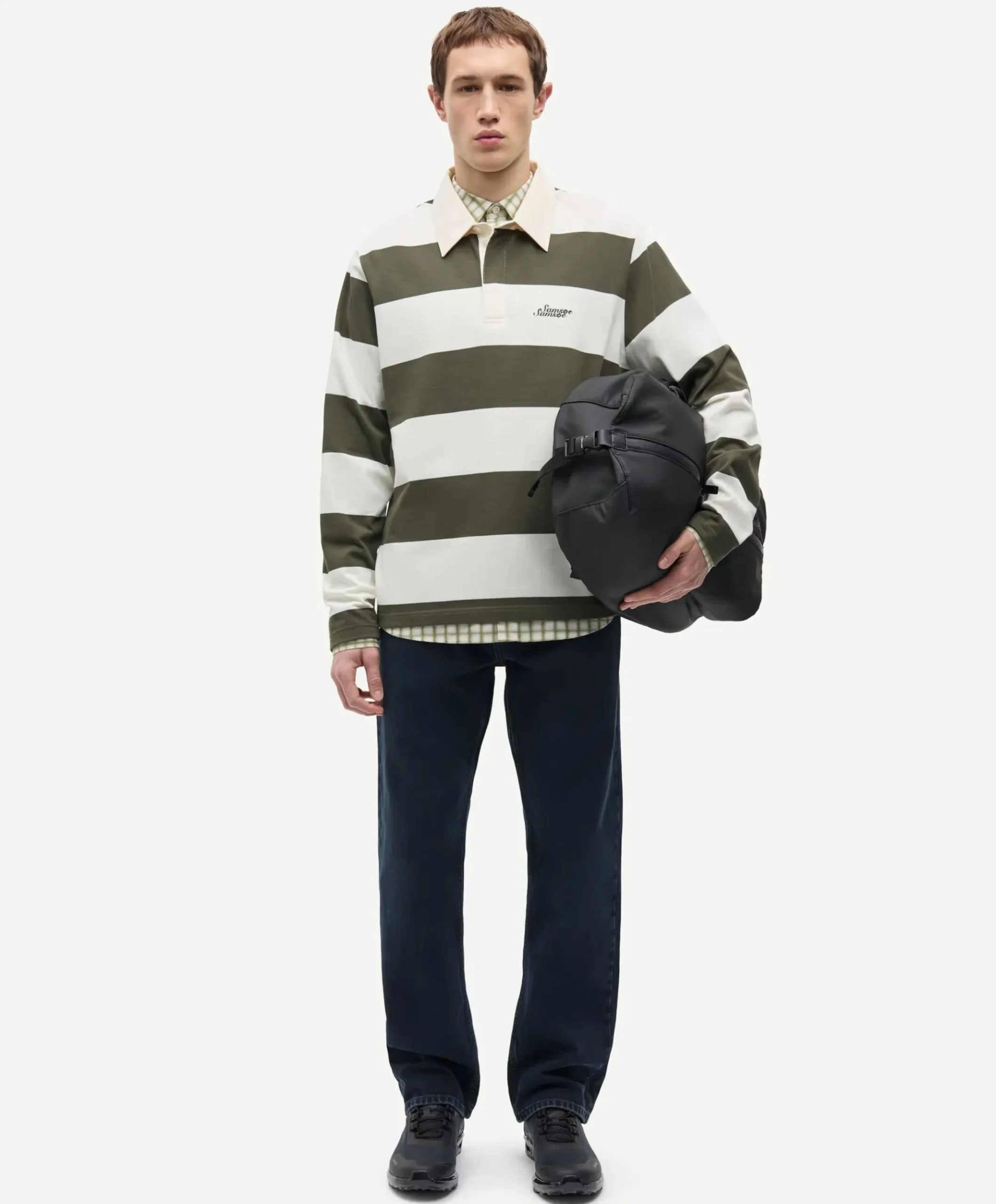 Heren polo groen