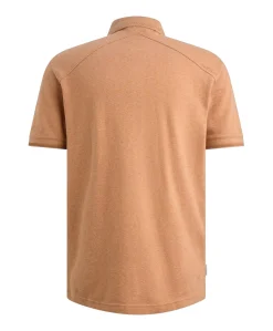 Heren polo oranje