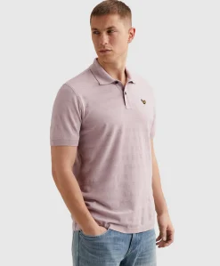 Heren polo paars