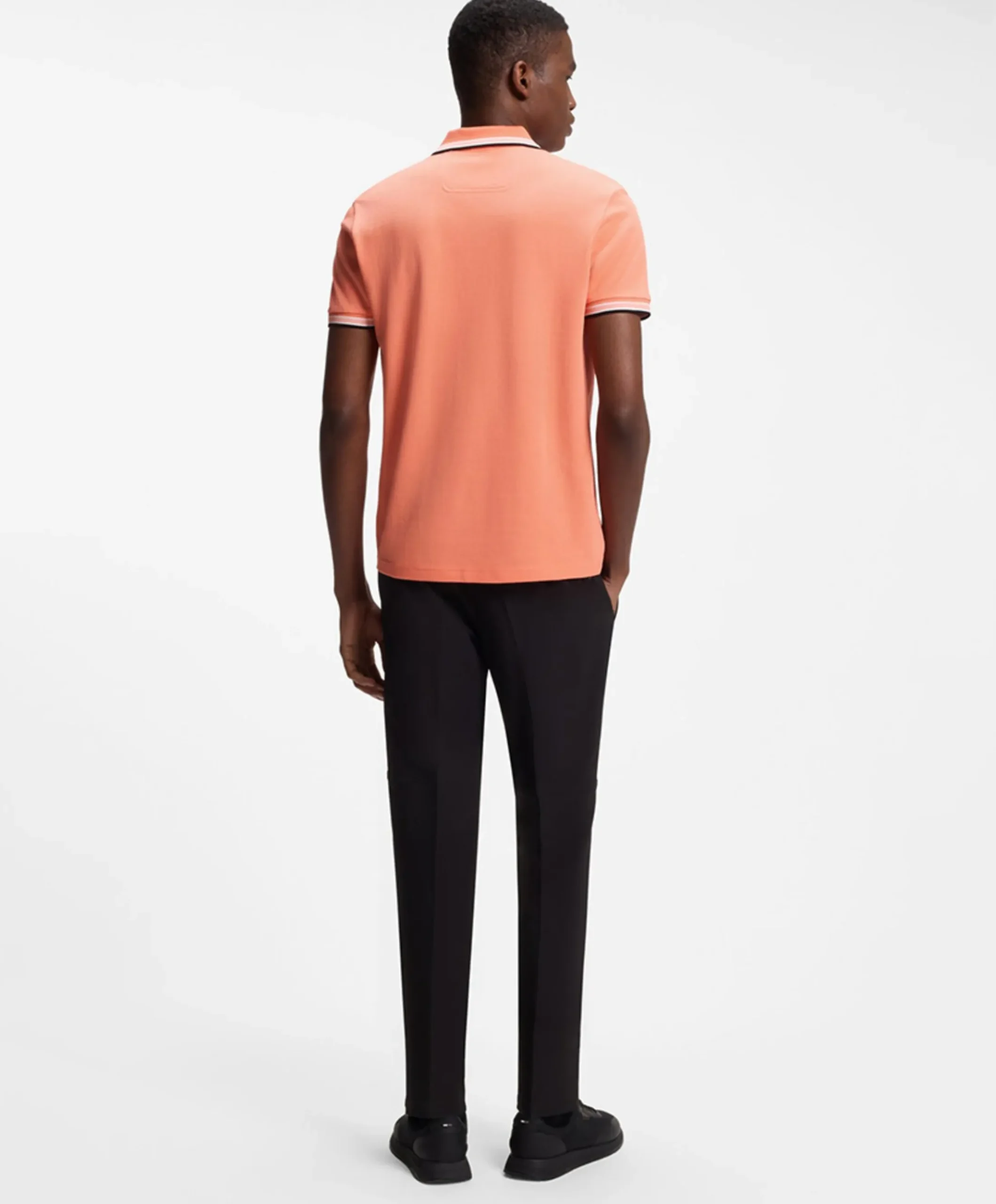 Heren polo rood