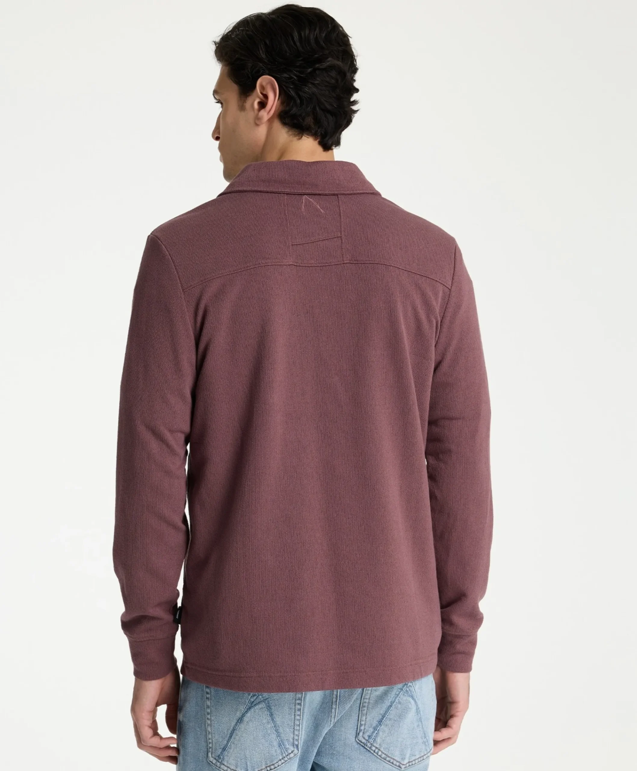 Heren polo roze