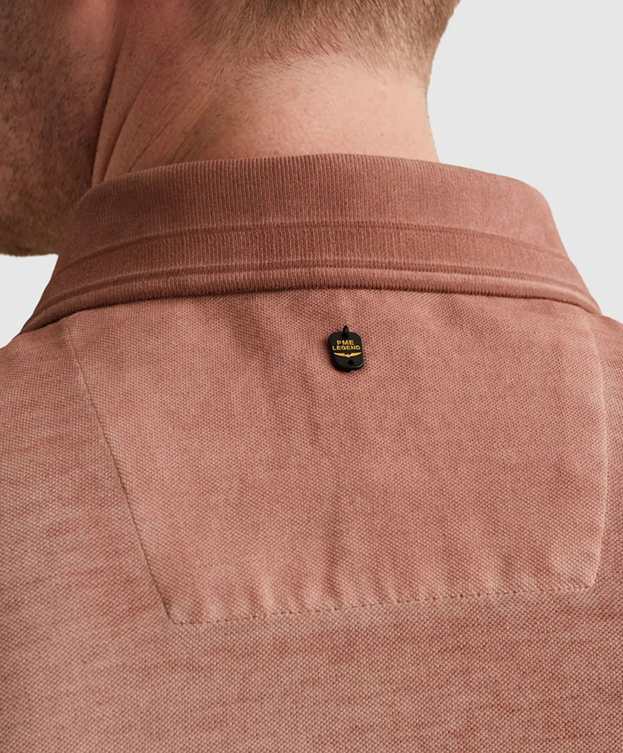 Heren polo roze
