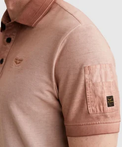 Heren polo roze