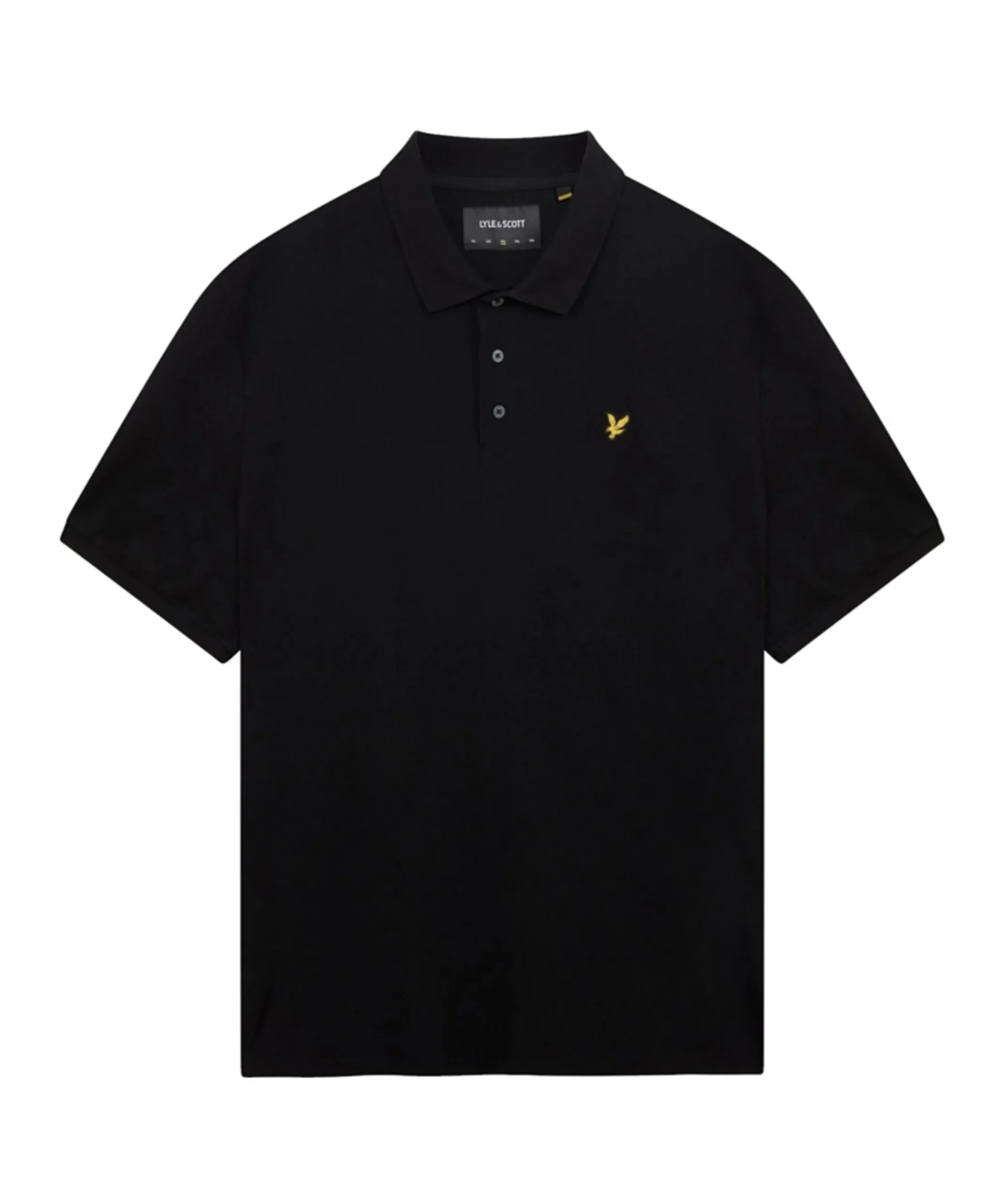 Heren polo zwart