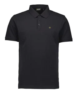 Heren polo zwart
