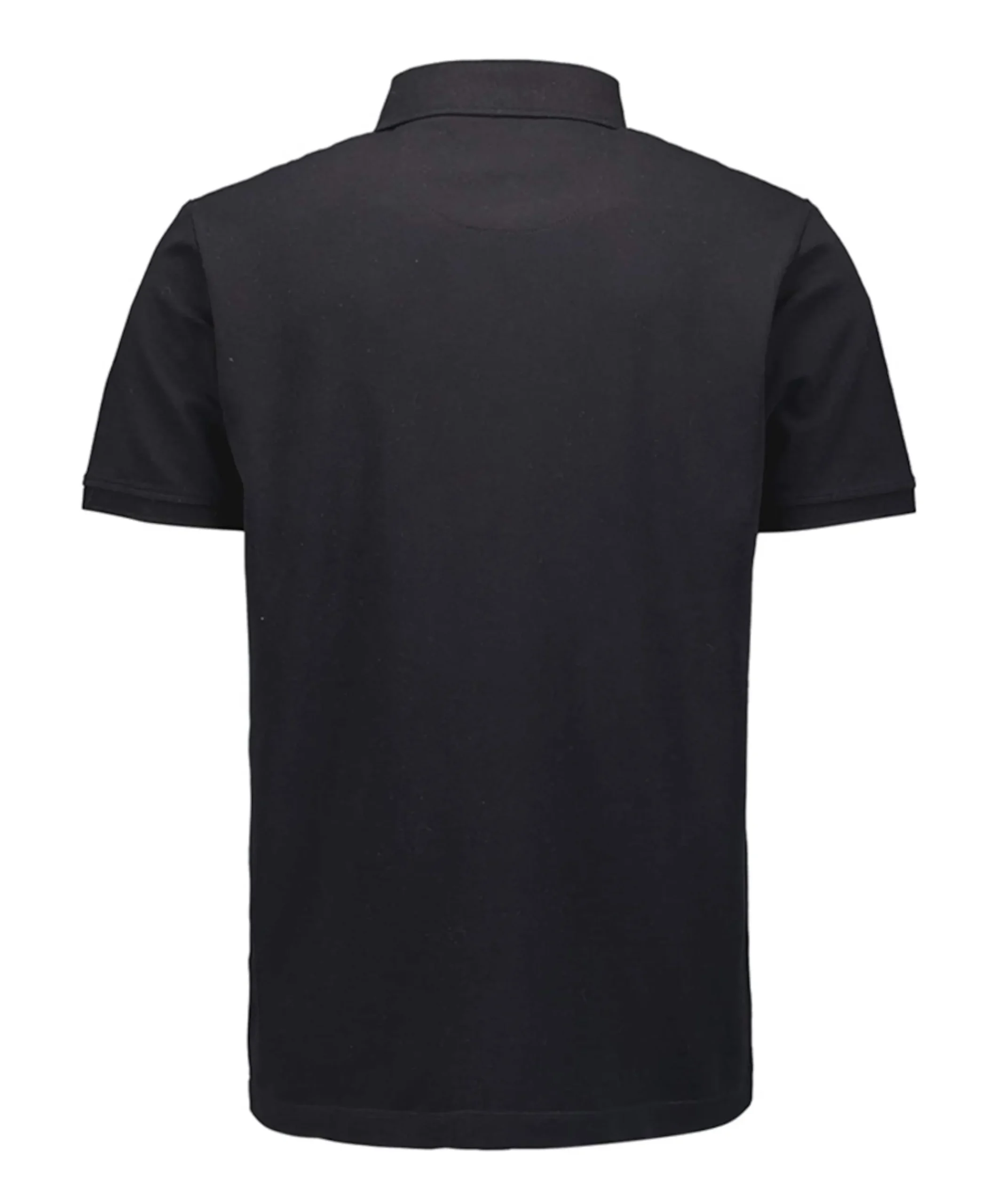 Heren polo zwart