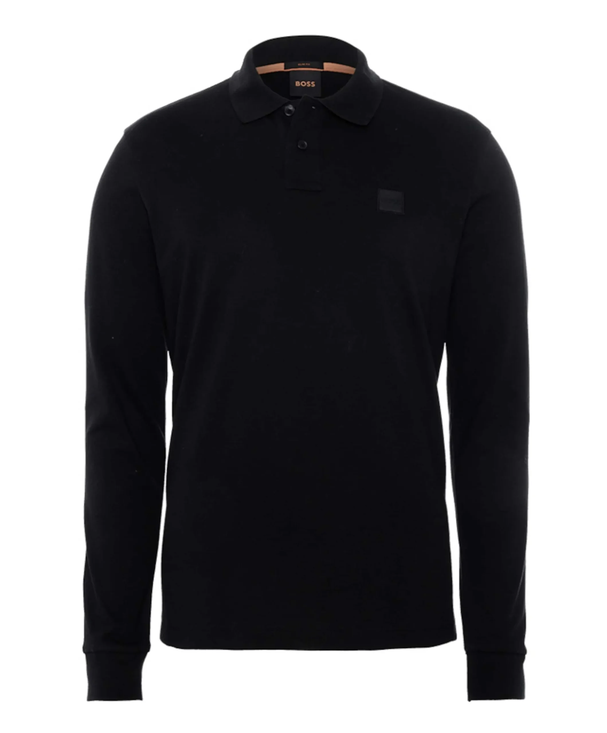 Heren polo zwart