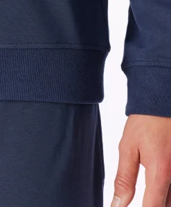 Heren pyjamaset blauw