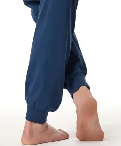 Heren pyjamaset blauw
