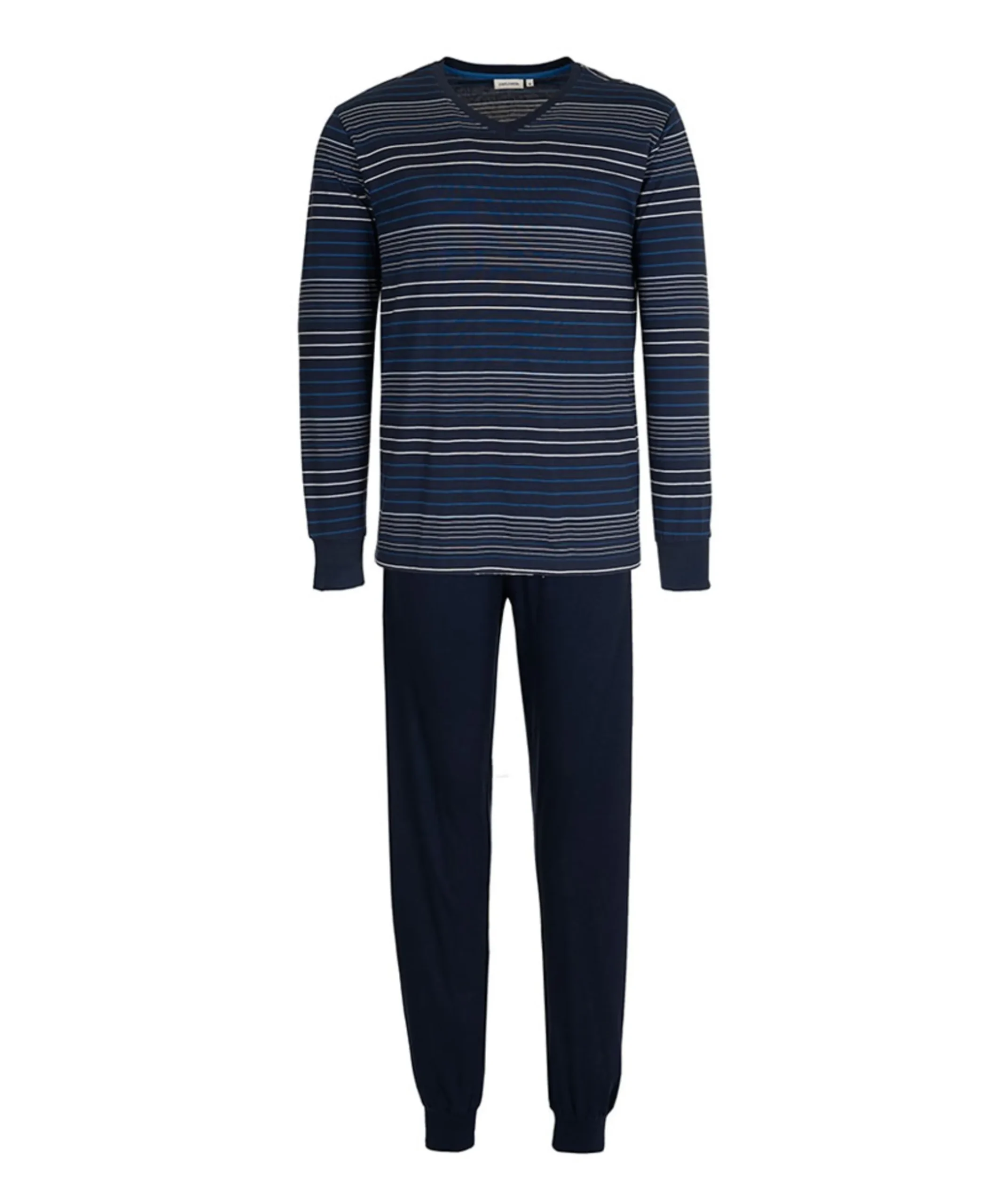 Heren pyjamaset blauw