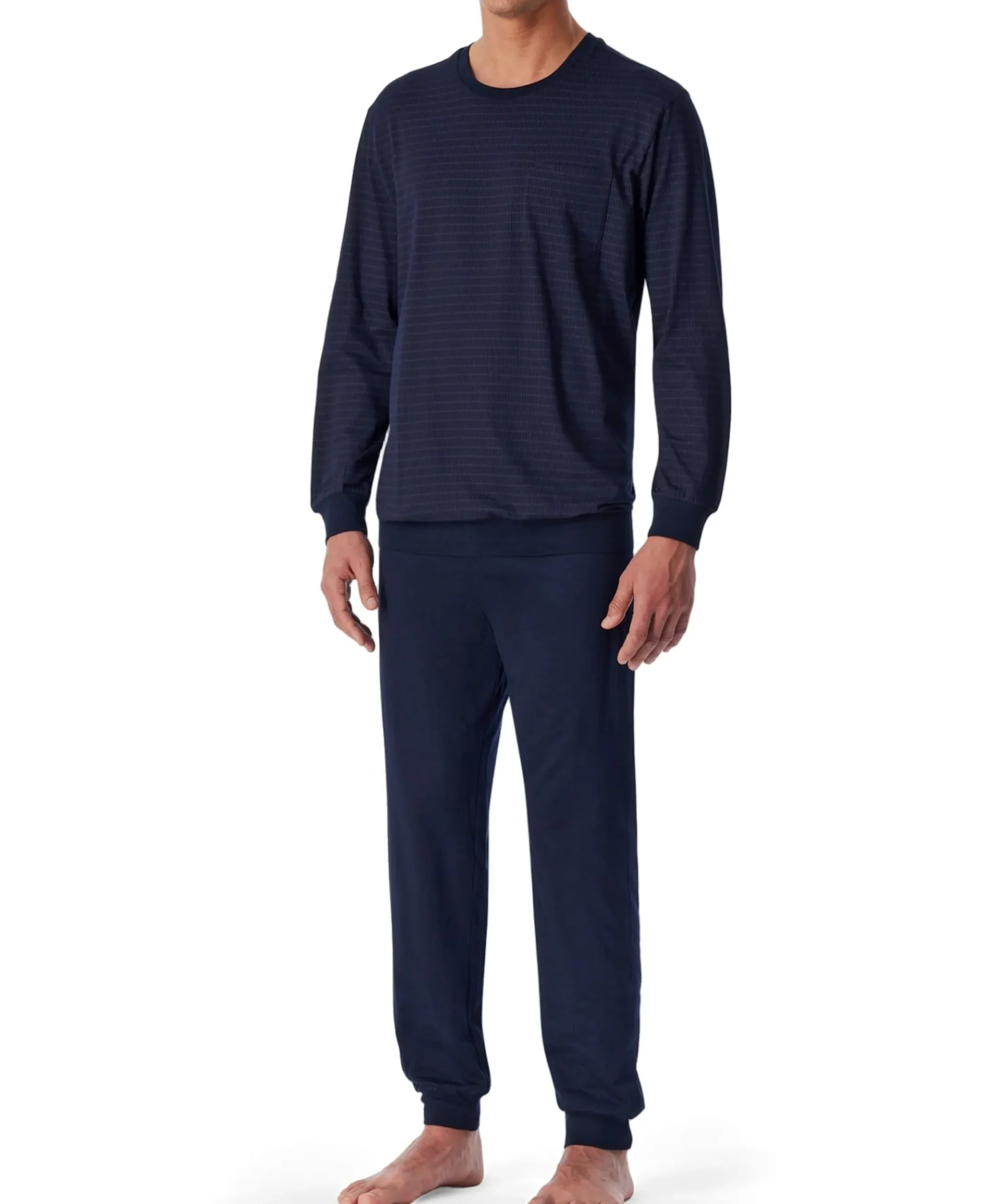 Heren pyjamaset bordeaux