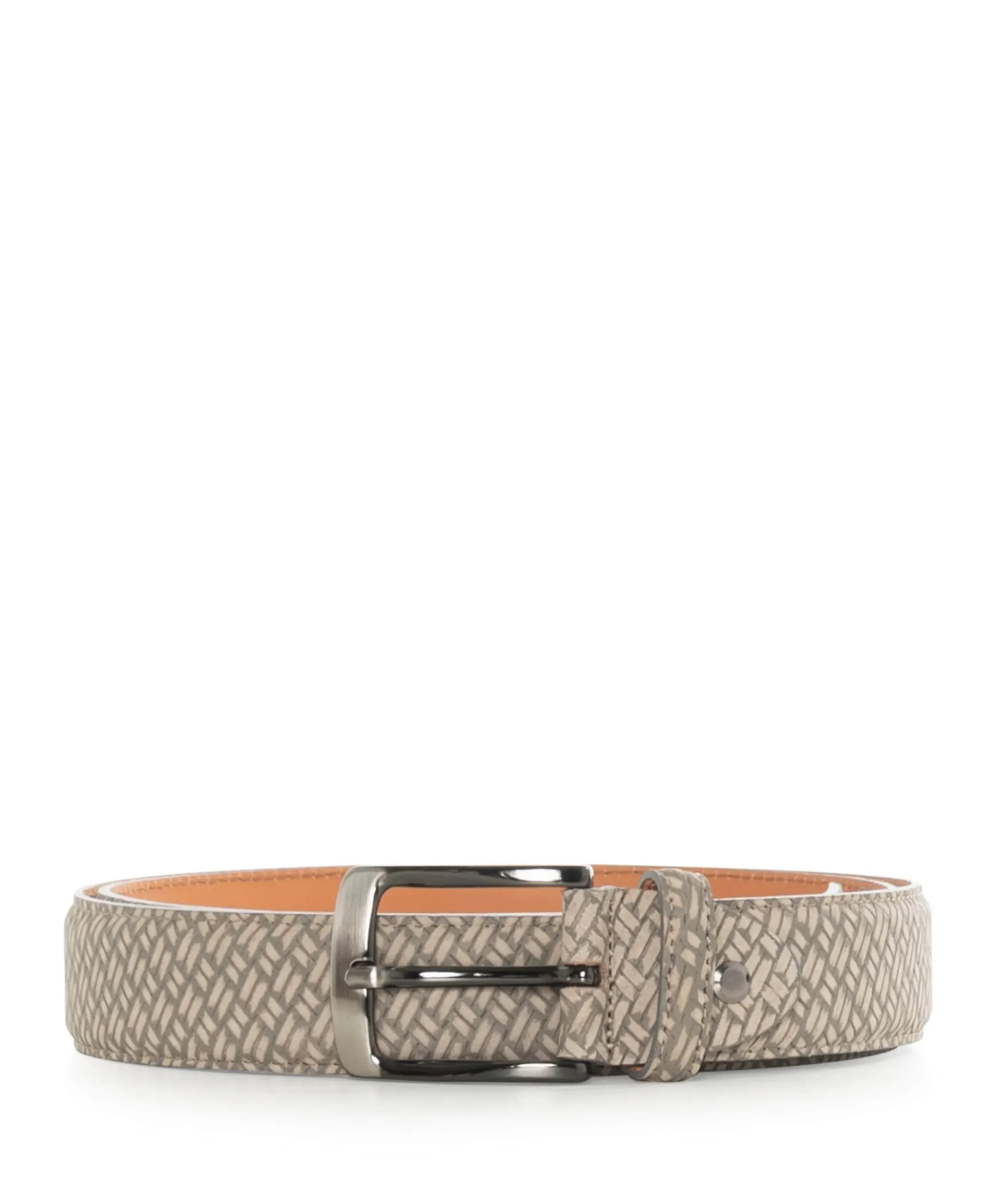 Heren riem beige
