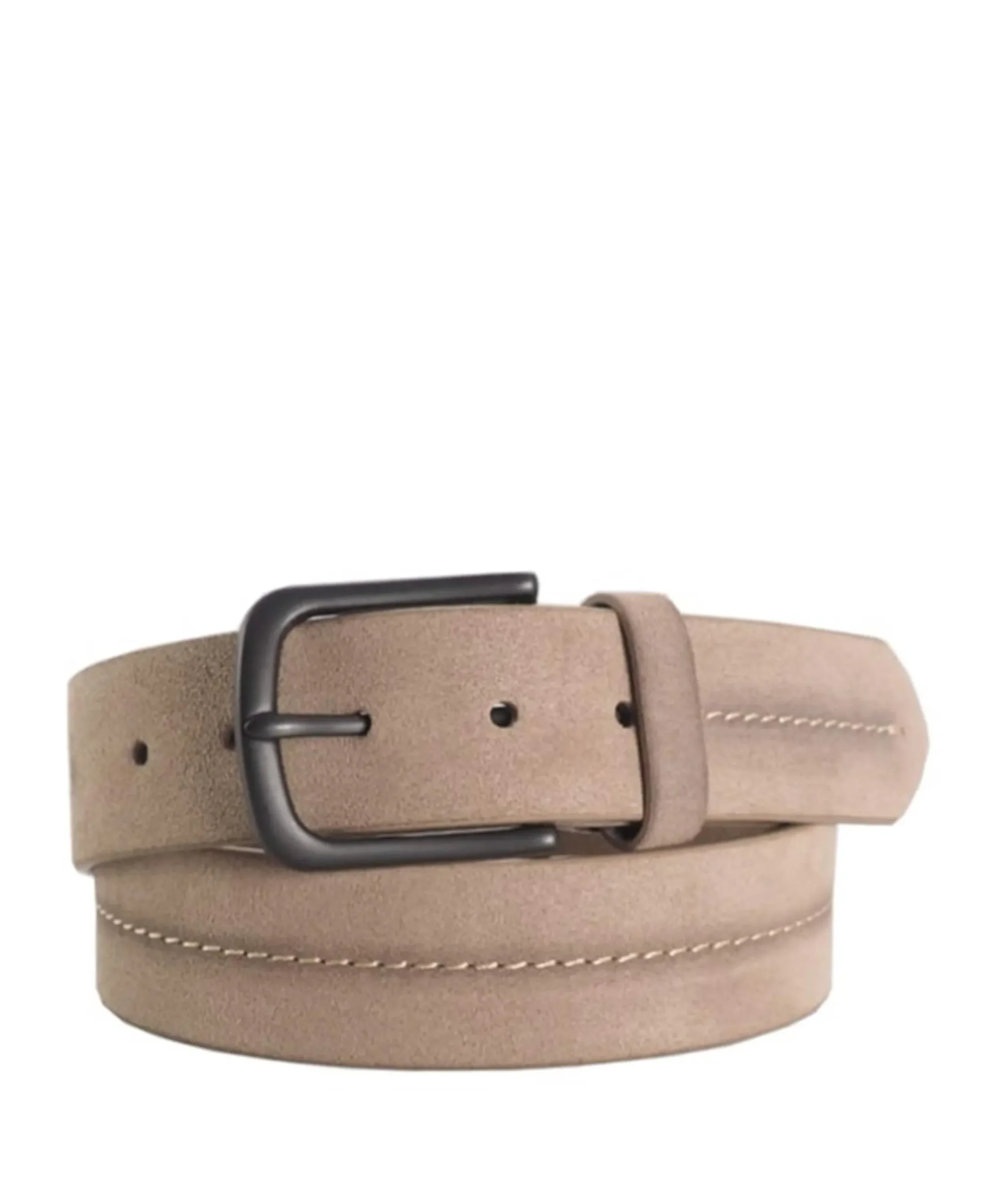 Heren riem beige