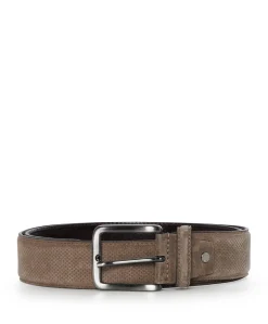 Heren riem beige