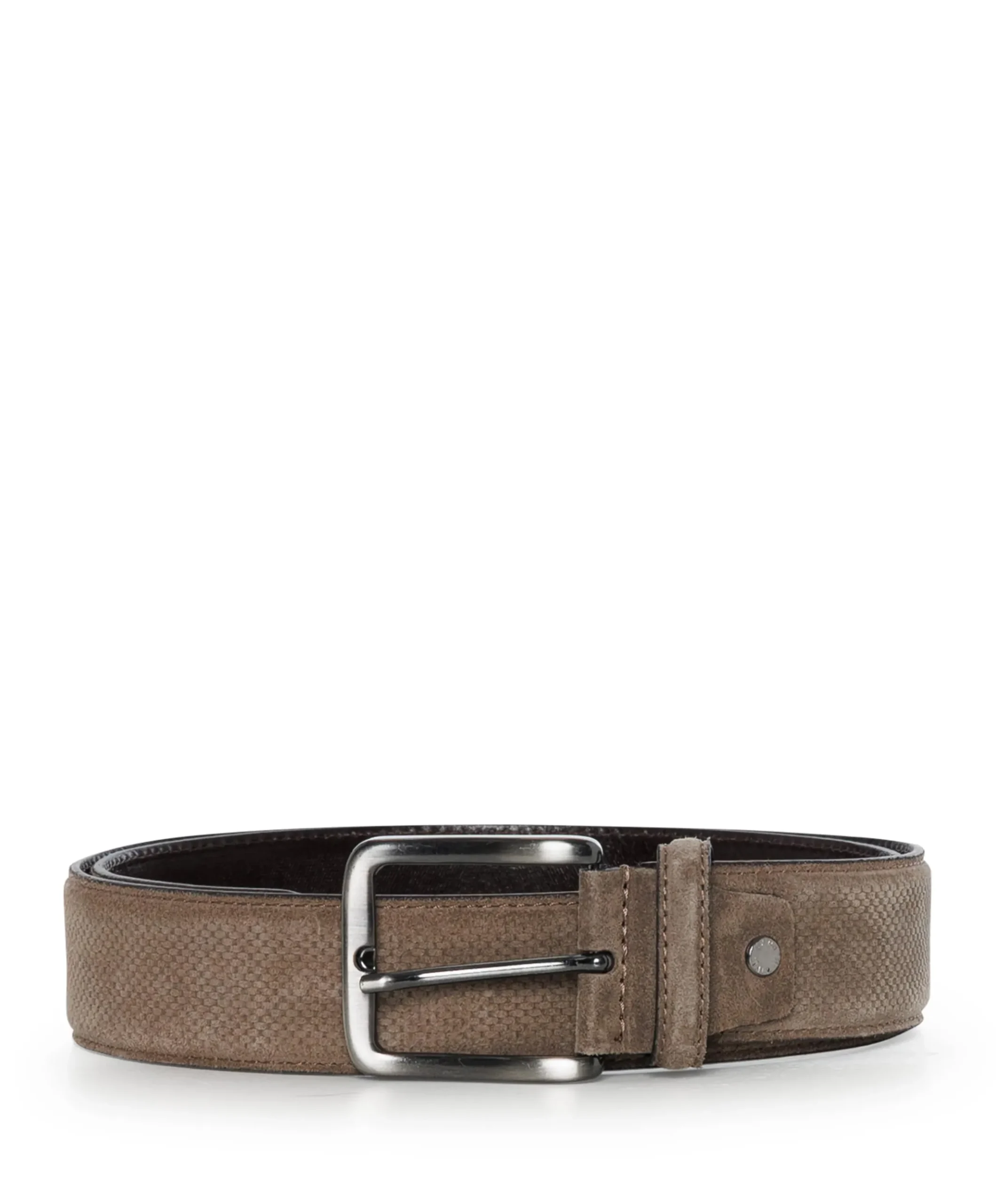 Heren riem beige