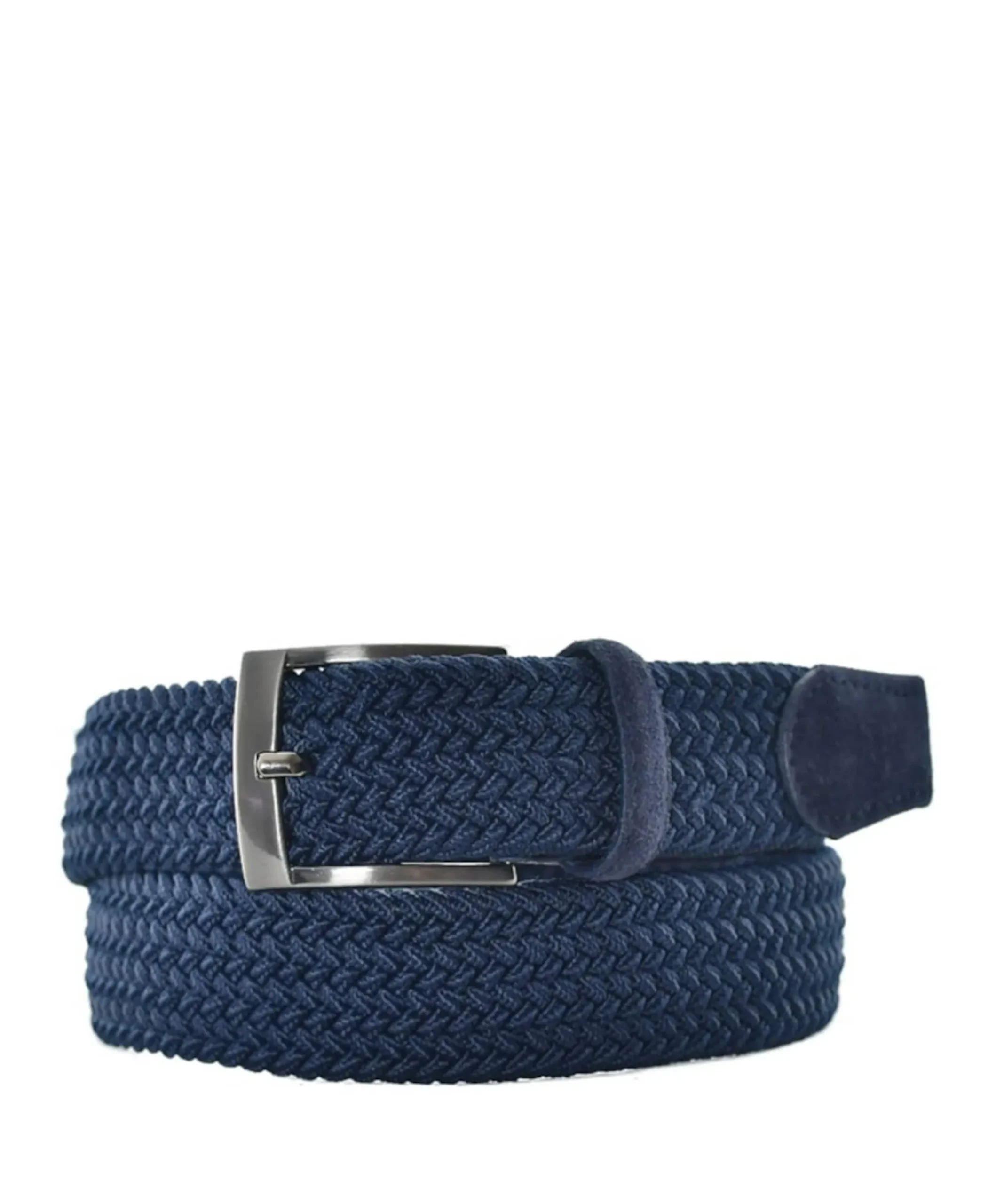 Heren riem blauw