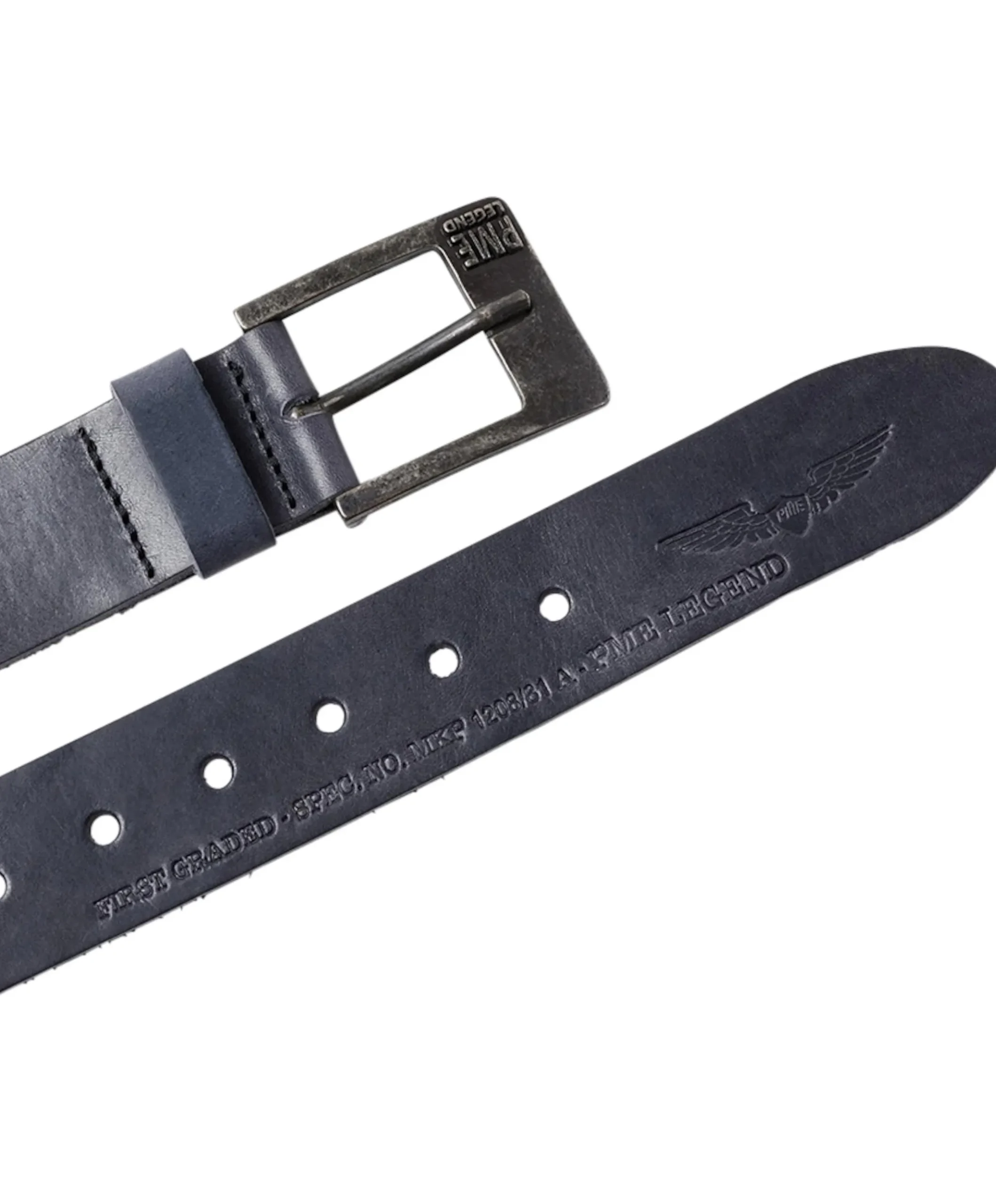 Heren riem blauw