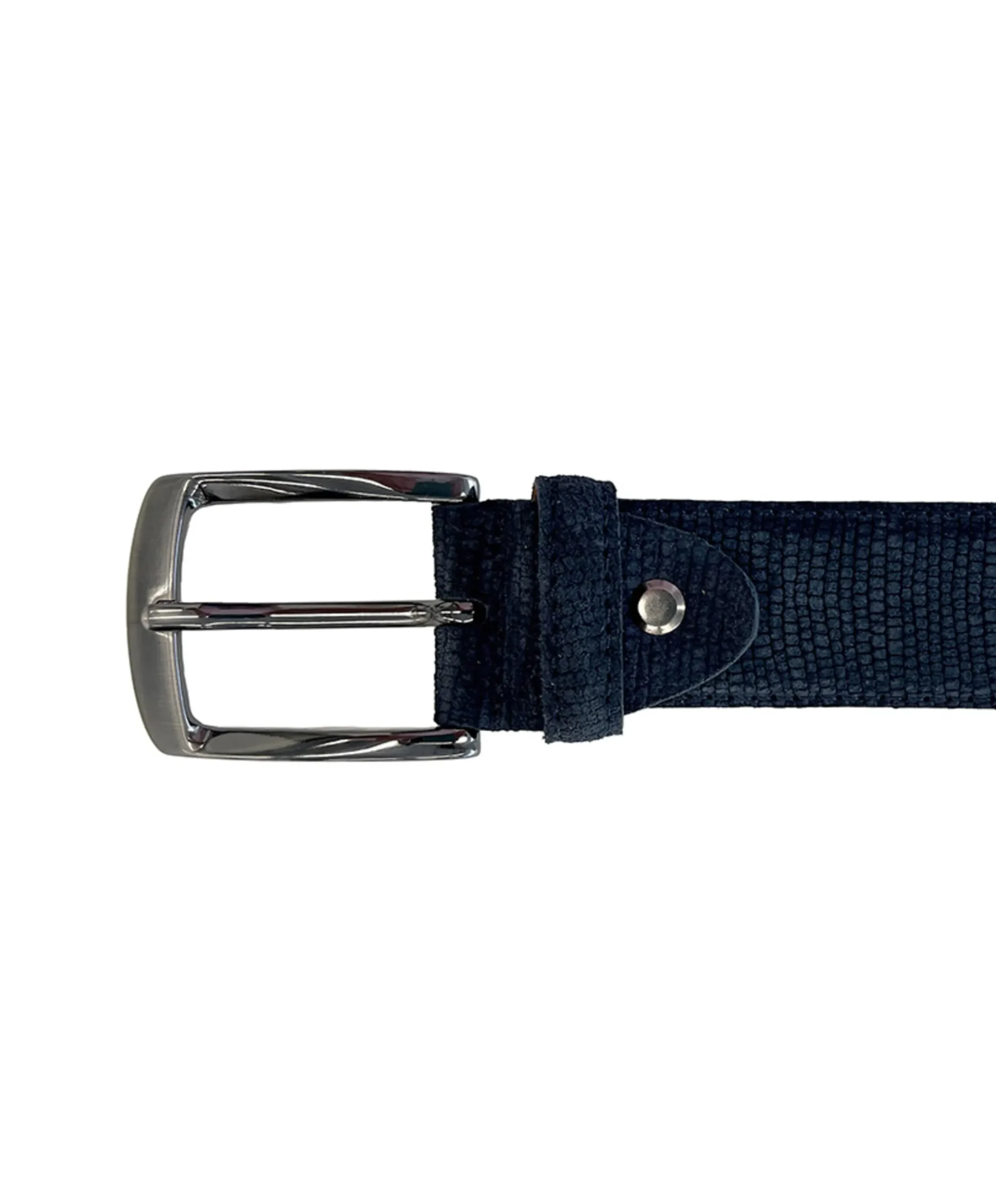 Heren riem blauw