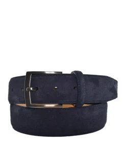 Heren riem blauw