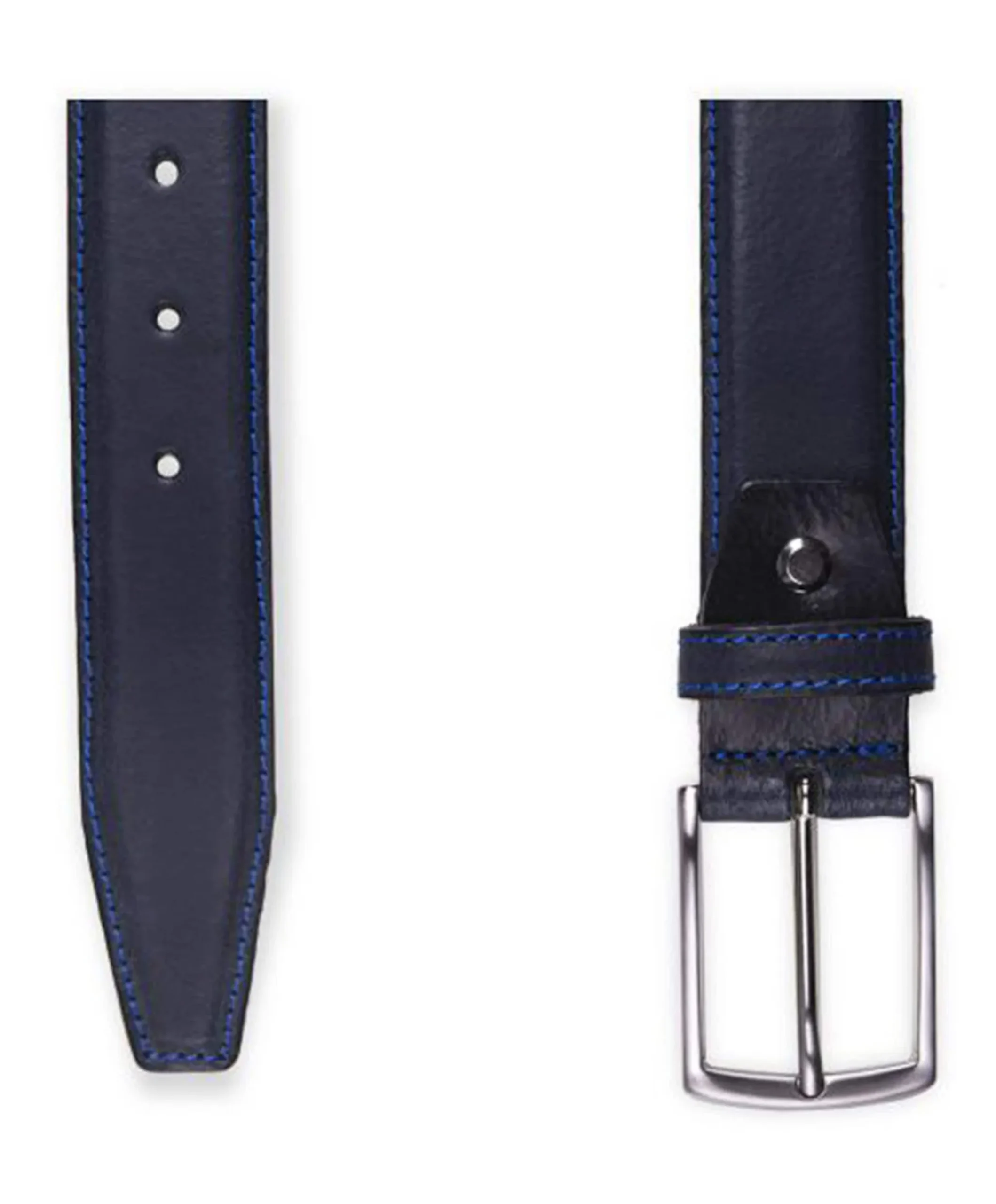 Heren riem blauw