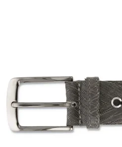 Heren riem grijs