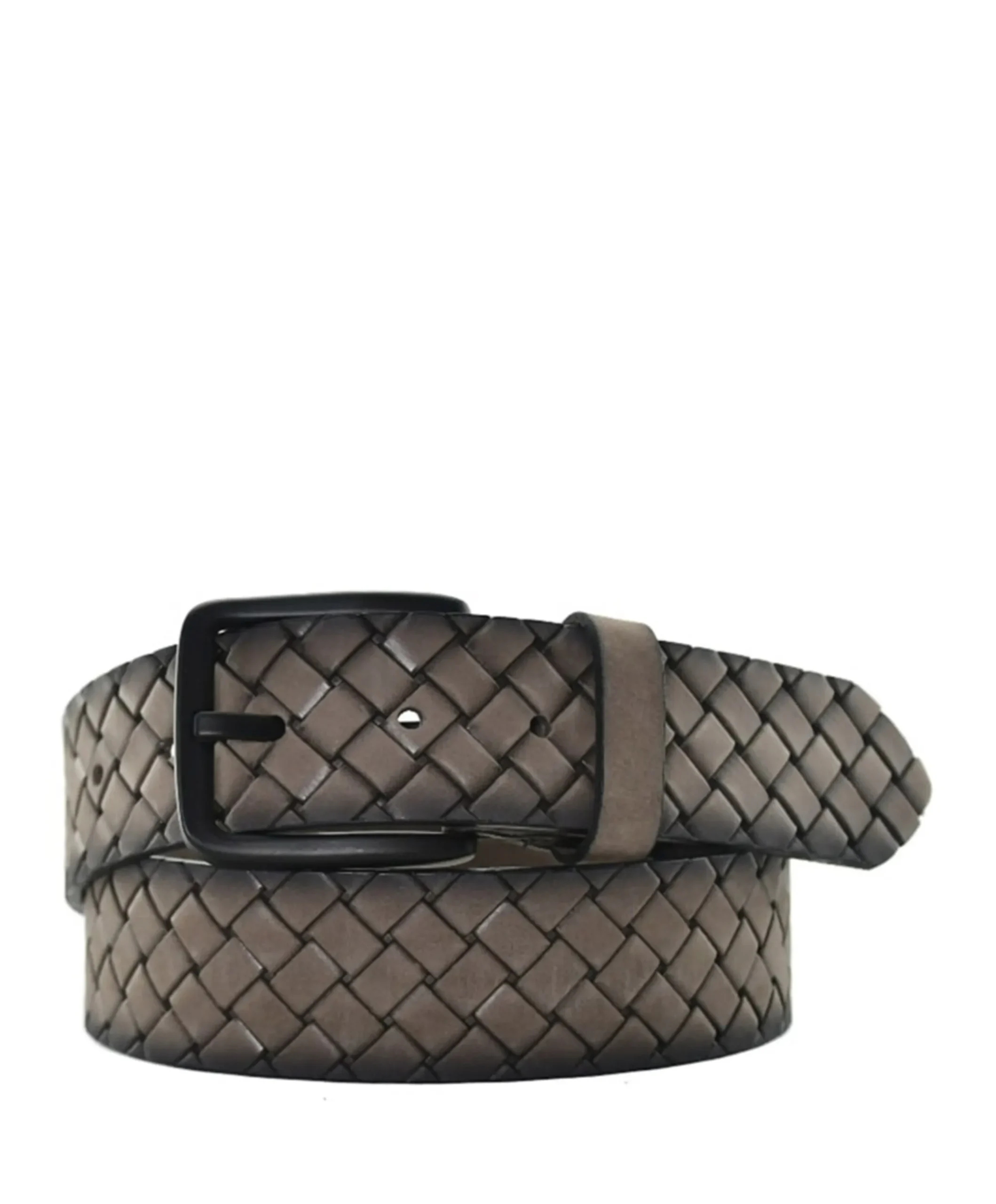 Heren riem grijs