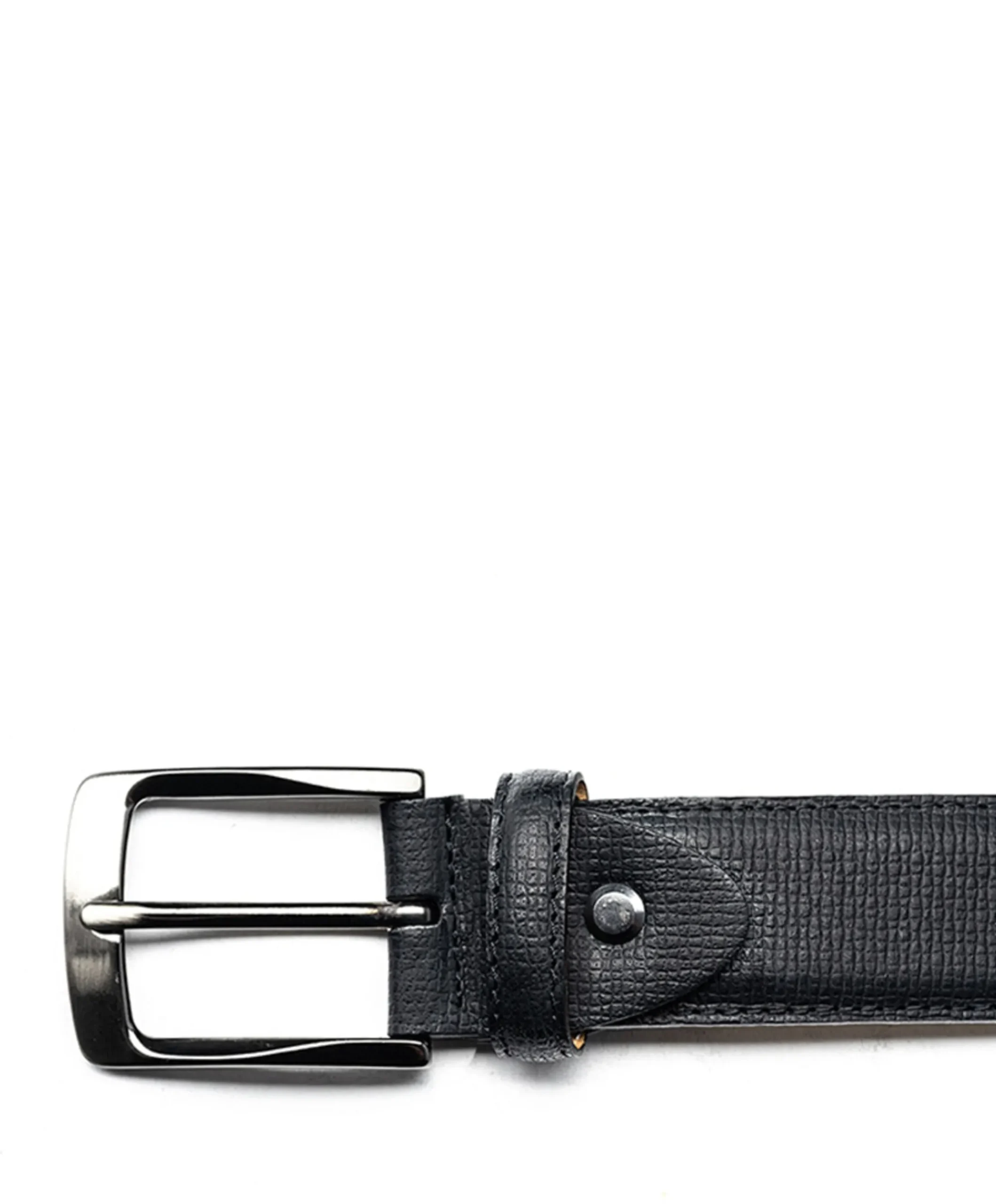 Heren riem zwart