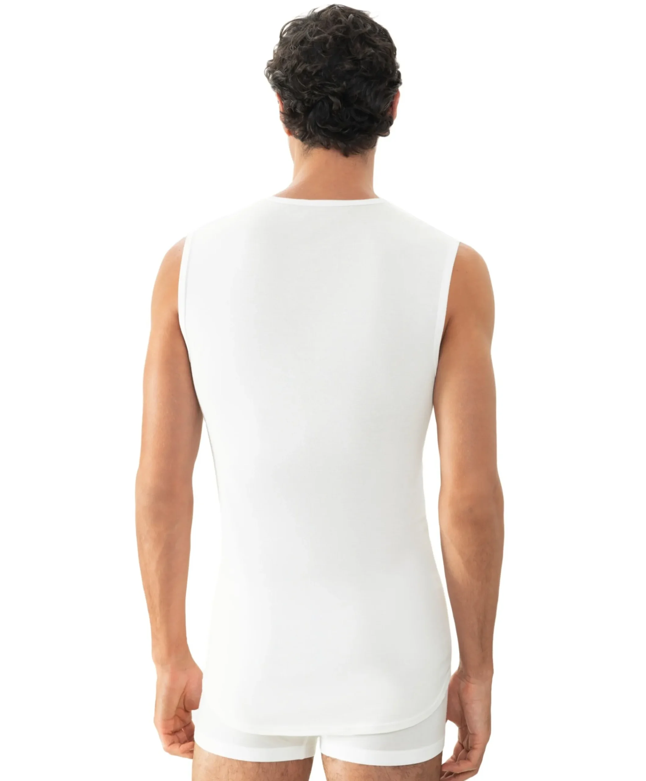 Heren singlet wit