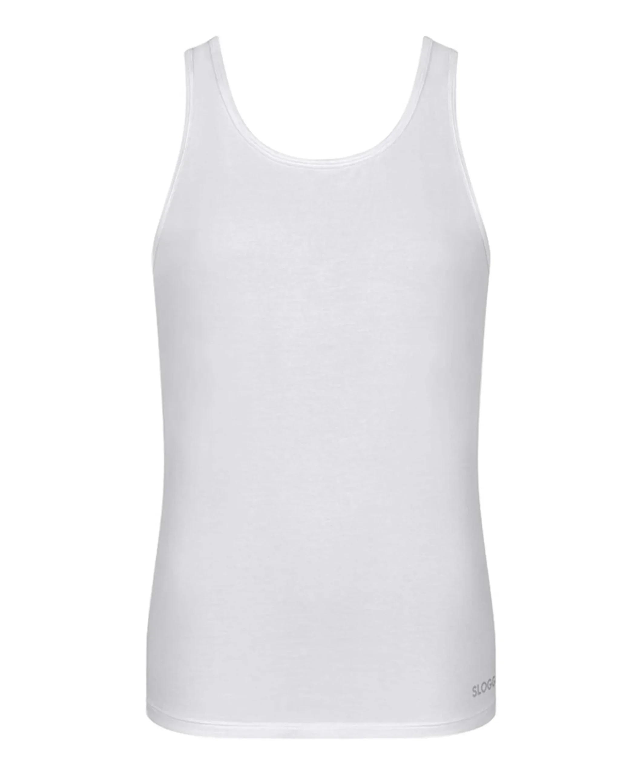 Heren singlet wit