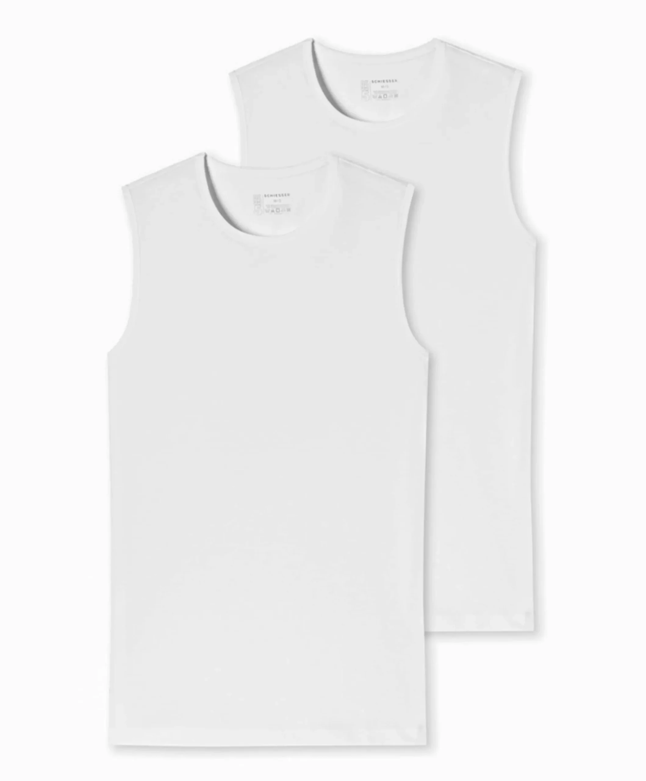 Heren singlet wit