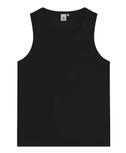 Heren singlet zwart
