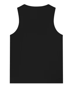 Heren singlet zwart