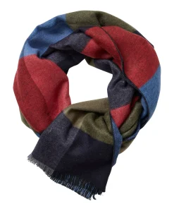 Heren sjaal blauw