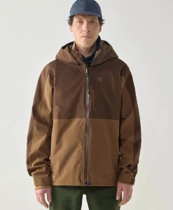 Heren ski-jas bruin