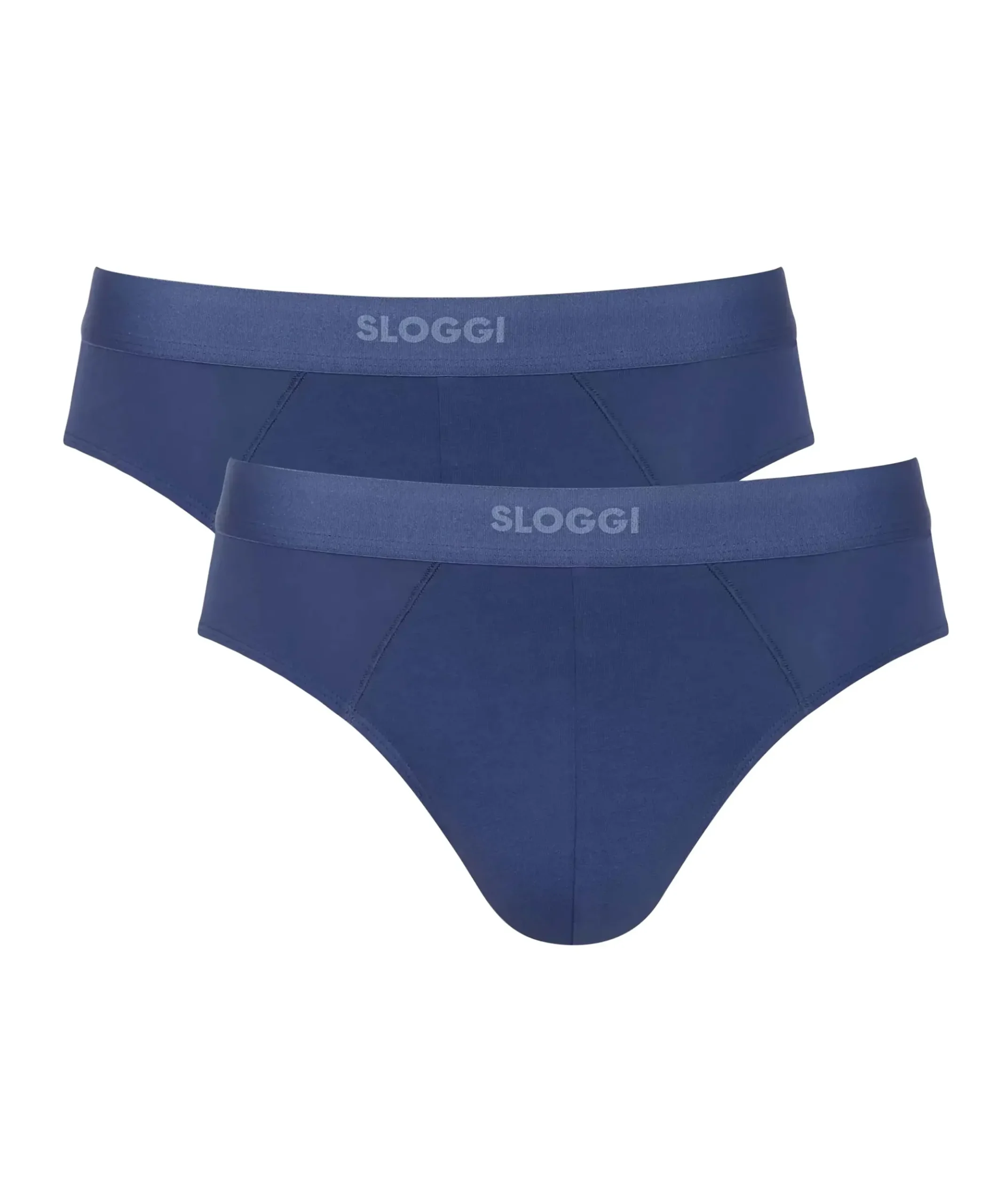 Heren slip blauw