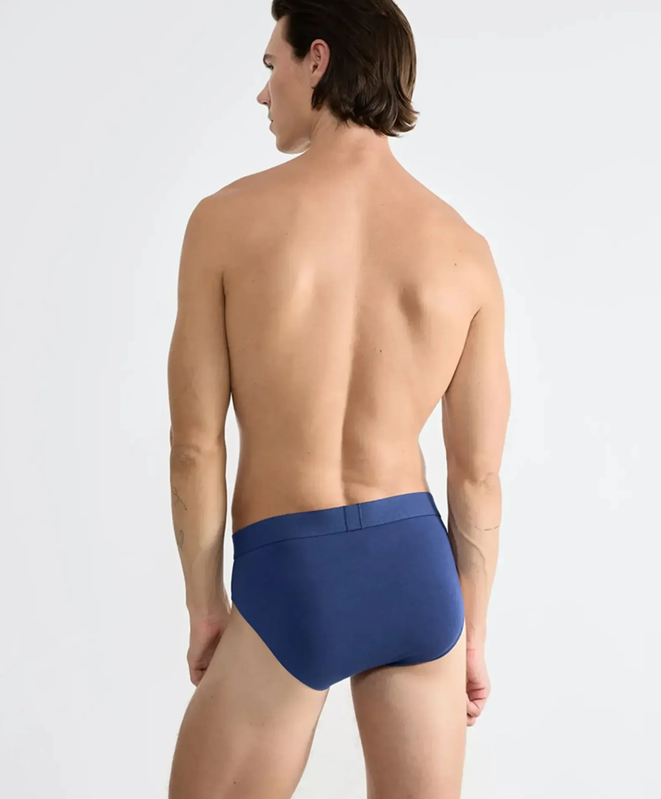 Heren slip blauw