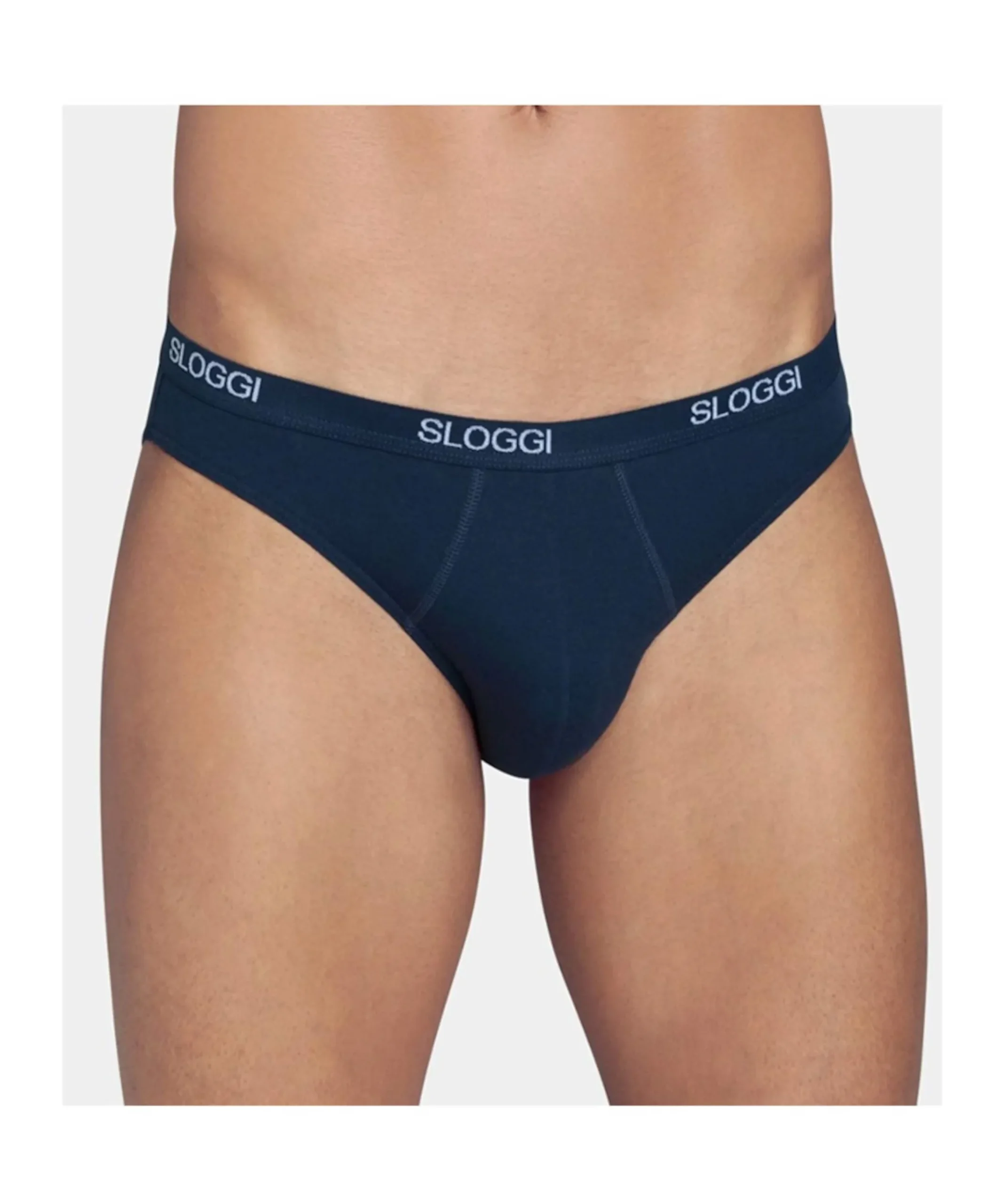 Heren slip blauw